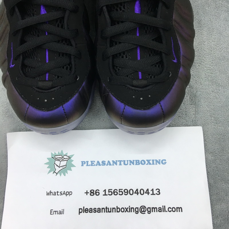 Authentic Nike Foamposite One Eggplant